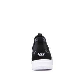 Supra Mens TITANIUM Trainers Black/white | US-64507